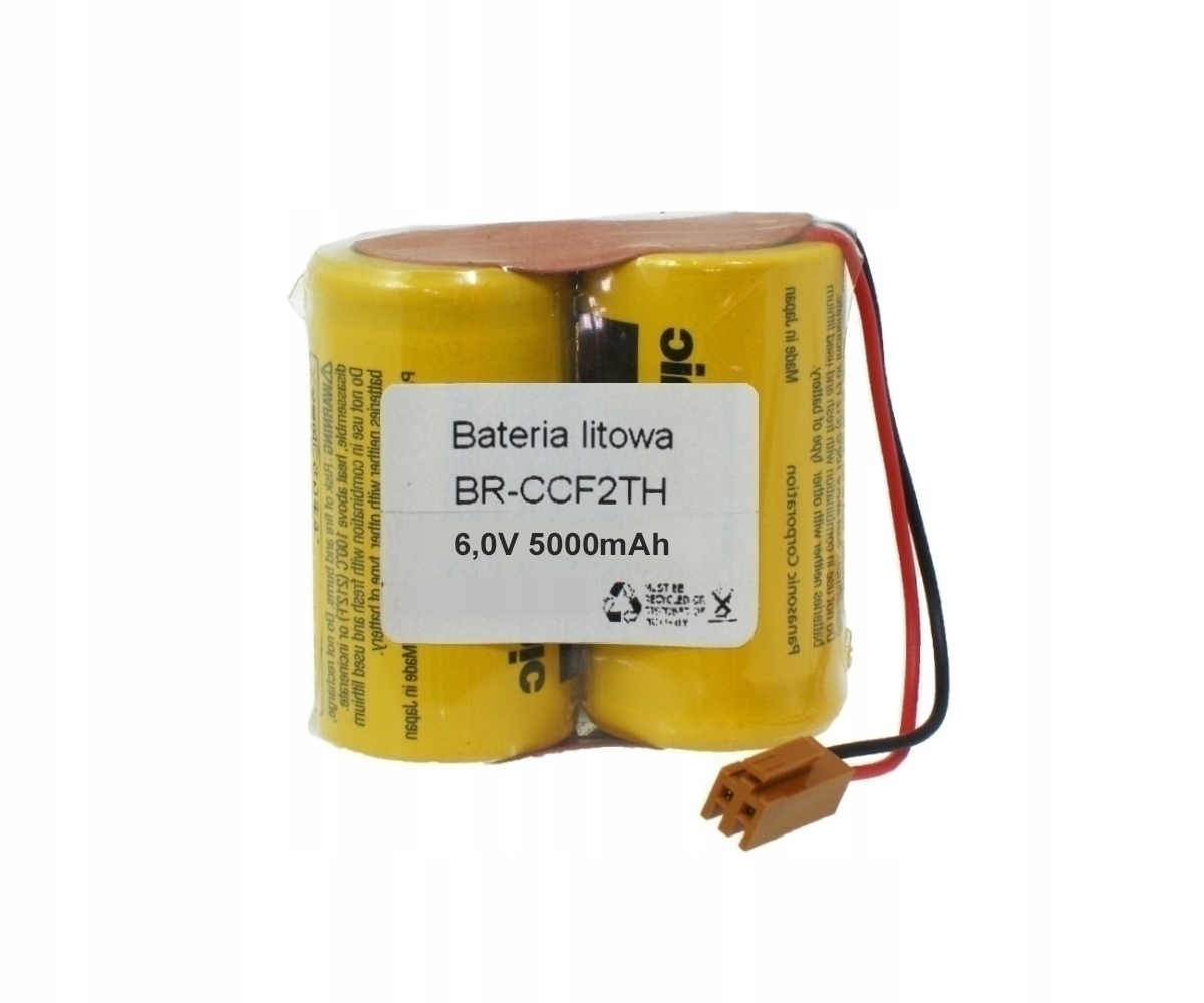 Bateria Fanuc BR-CCF2TH A98L00010902 6V 5Ah