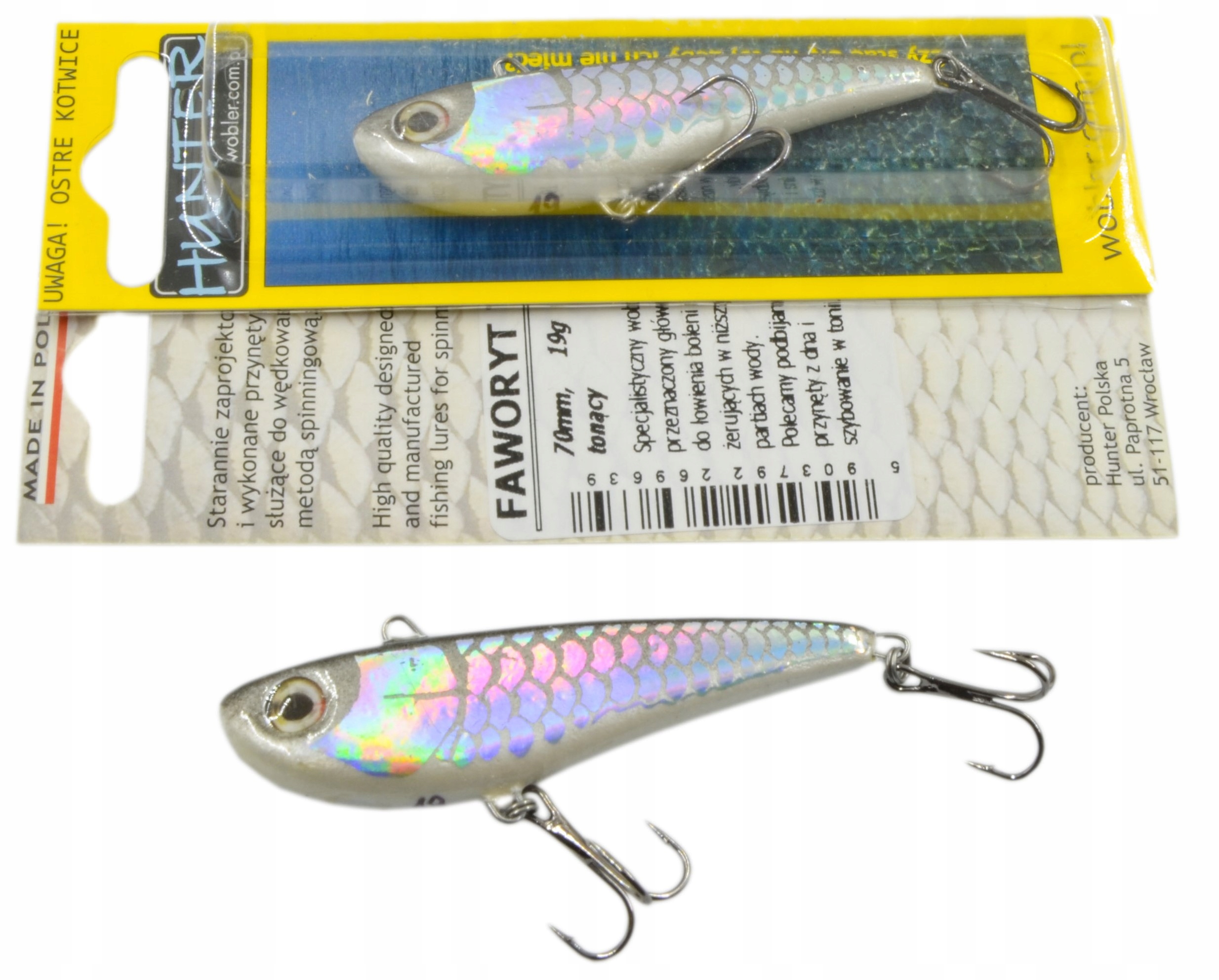 

Wobler Na Bolenia Hunter Lipiński Faworyt 7CM 19G