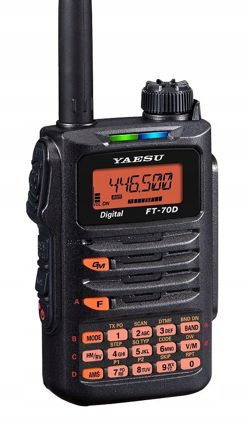 Yaesu FT-70DE cyfrowy radiotelefon ręczny Vhf/uhf