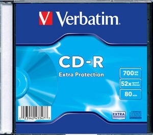 

Verbatim płyty Cd-r 700MB 20 szt w Pudełkach Slim