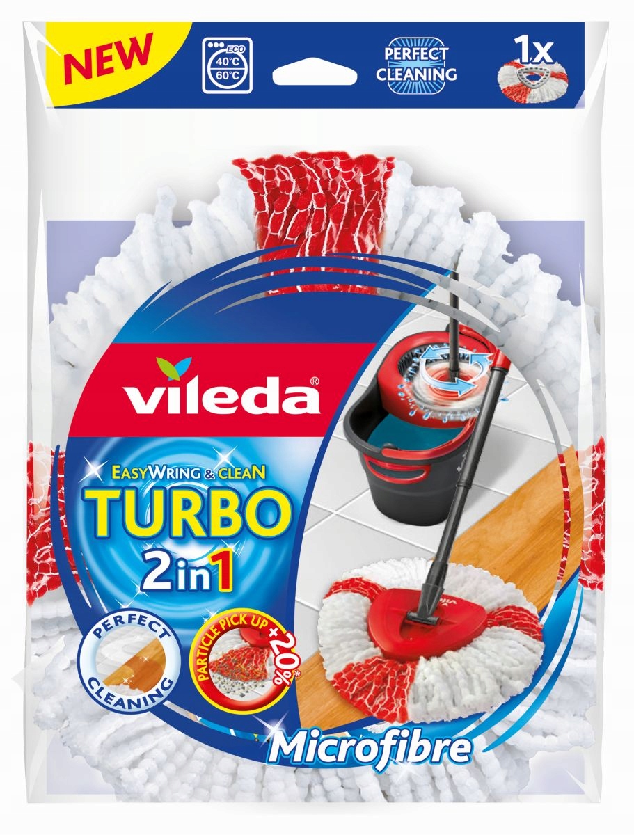 

Vileda Turbo Wkład Do Mopa Obrotowego Turbo 2W1