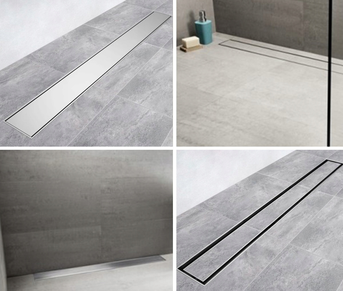 ODPŁYW LINIOWY 50 CM DWUSTRONNY 2w1 NISKI SYFON Rodzaj liniowy