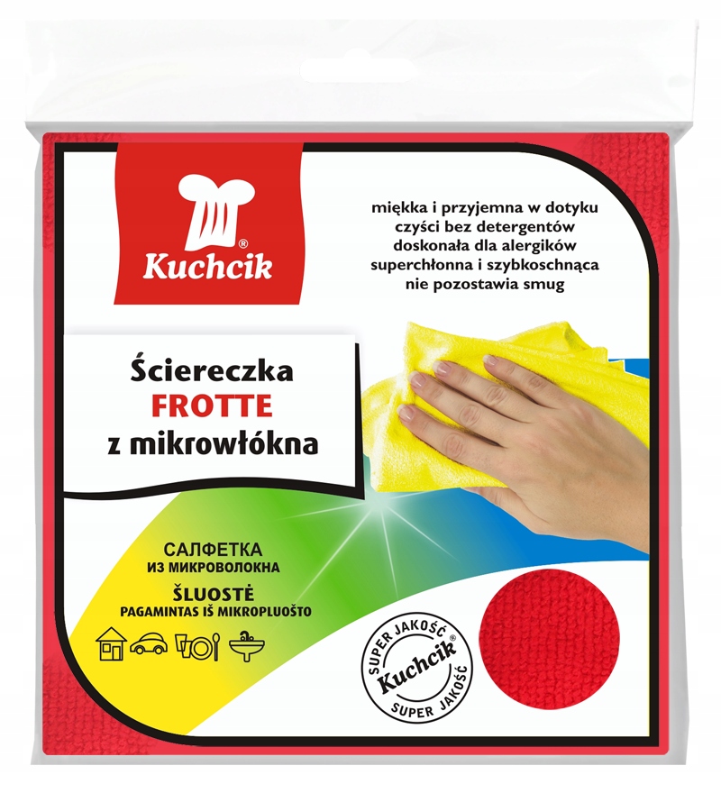 Levně 17 x Kuchcik Froté utěrka z mikrovlákna 1 kus