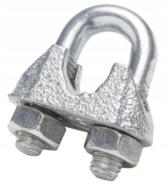 ZACISK LINKI OCYNKOWANY 6MM KABŁĄKOWY LINY 100 szt