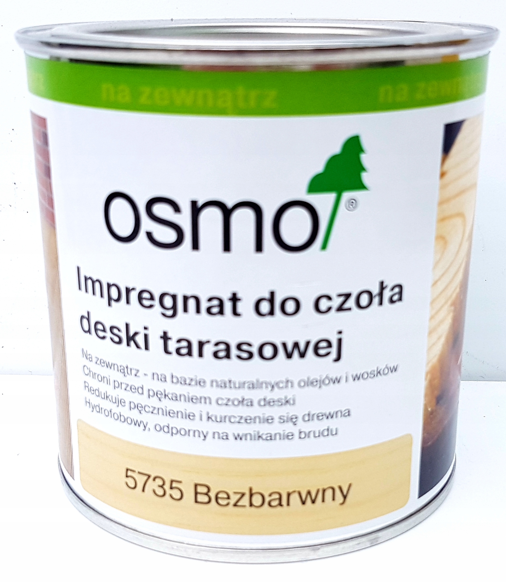 

Osmo 5735 Impregnat Do Czoła Deski Taras. 0,375l