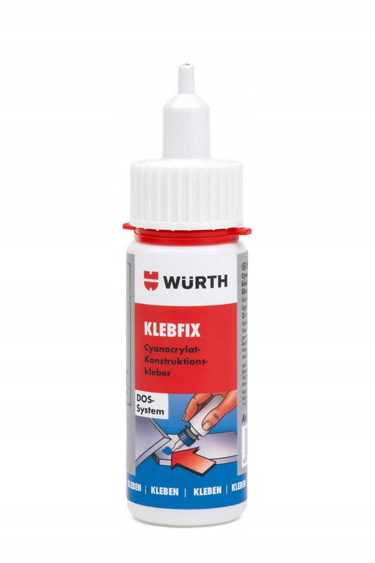 

Mocny Klej błyskawiczny do Plastiku Wurth 5g