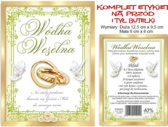 

Etykieta samoprzylepna dwustronna na wódkę 50szt/3