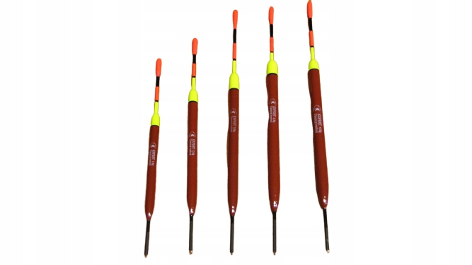 5 x Spławiki Expert Przelotowe 1,0g -4,0g Balsa 38