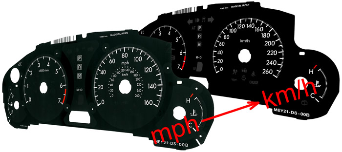 Mazda 6 USA 2.5 l 08-12 Заміна палива миль / год на км EAN (GTIN) 0089688083314