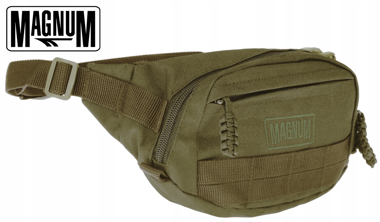 NERKA WOJSKOWA MAGNUM PLOVER TORBA BIODROWA SASZETKA NA PAS MOLLE OLIVE Model M000075265