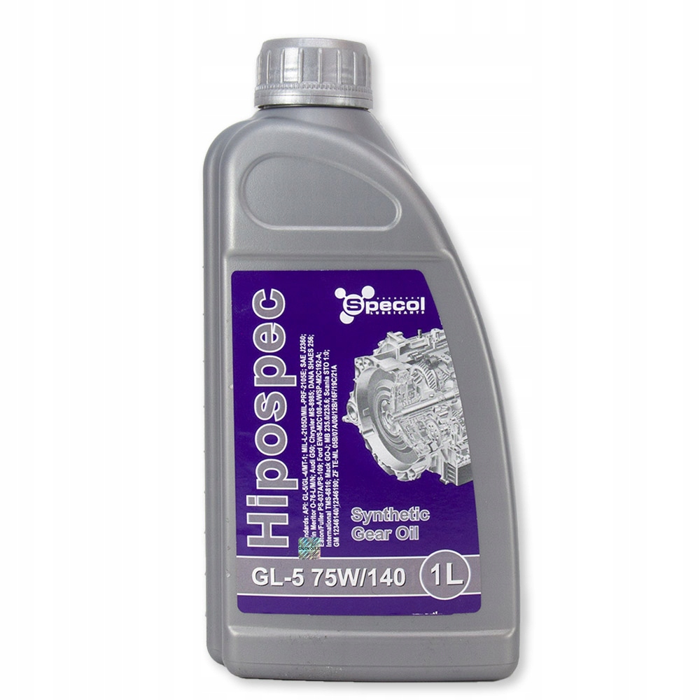 

Specol Hipospec 75W140 GL5 1L olej przekładniowy