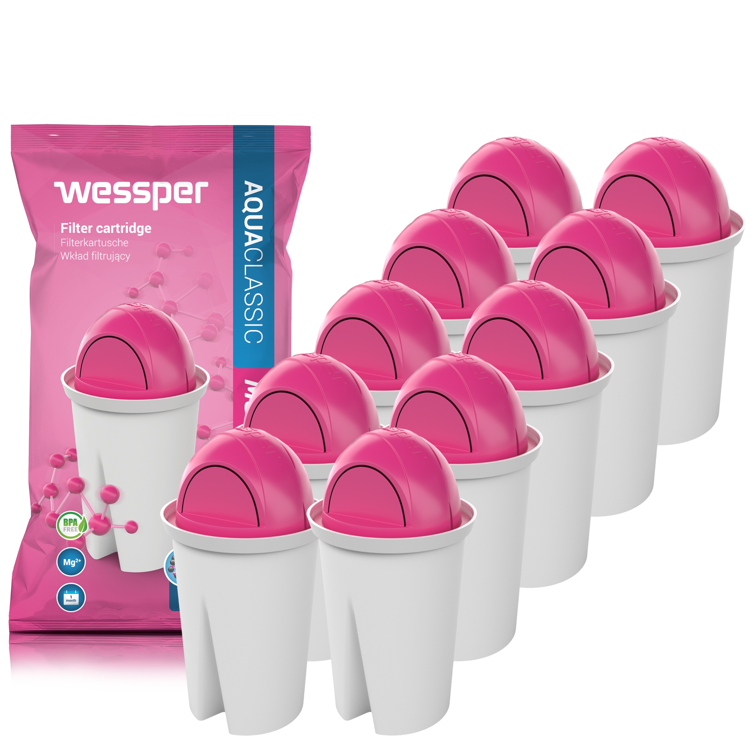 

Filtr Classic Magnezowy Mg+ do Dafi Brita 10 szt