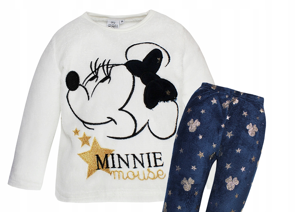 

Myszka Minnie Piżama Dziewczęca Coral Fleece 128