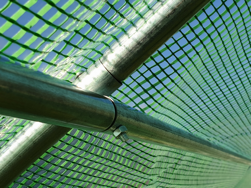 TUNEL FOLIOWY OGRODOWY 3x4,5 (13,5m2) rurka 25mm szklarnia folia Namaxa Szerokość produktu 300 cm