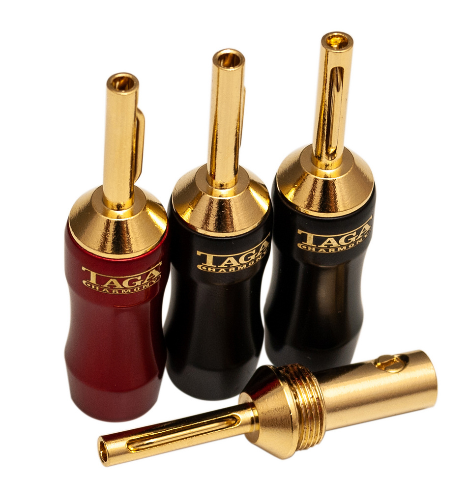 

Wtyki Bananowe Taga Harmony TCB-008 4 Szt Komplet