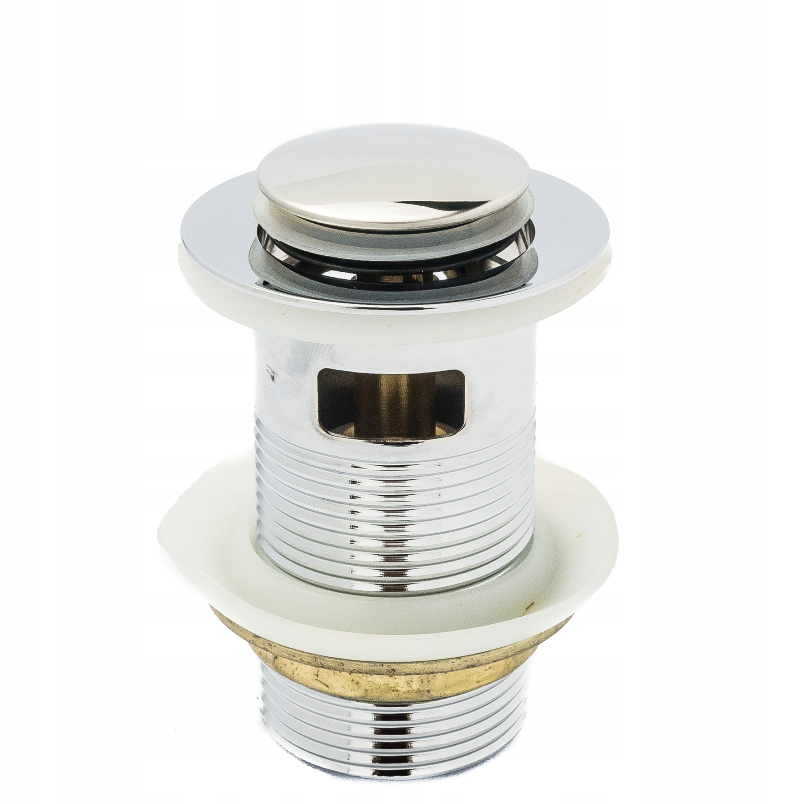 KOREK KLIK KLAK UMYWALKOWY Z PRZELEWEM MOSIĄDZ