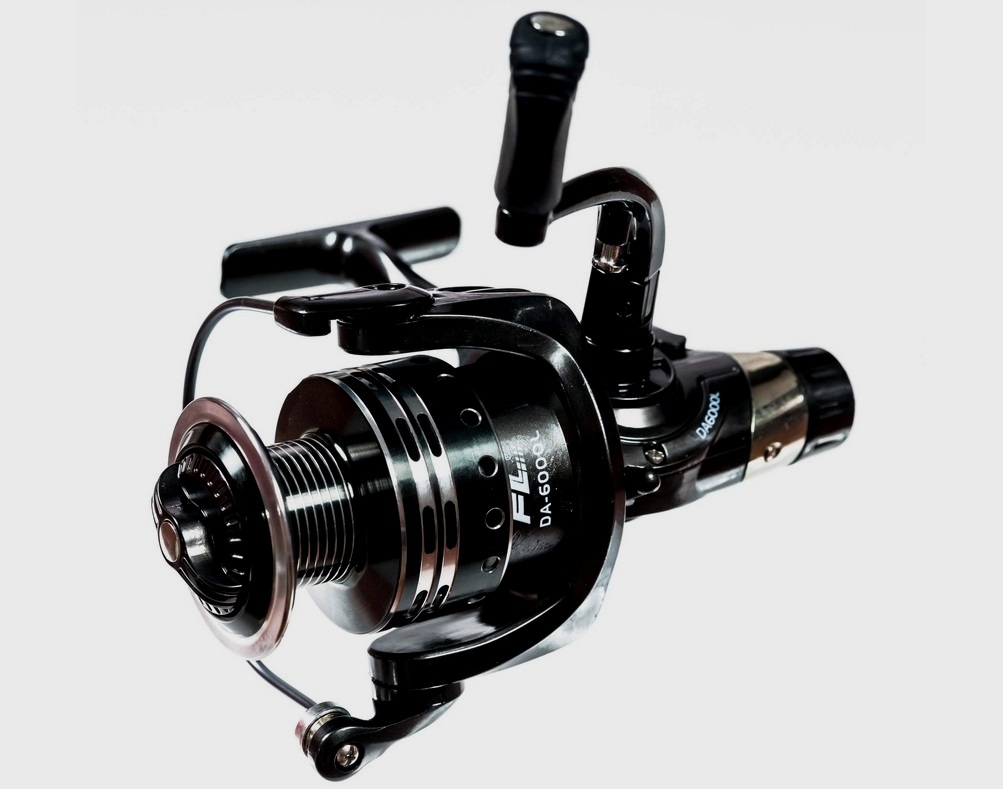 KOŁOWROTEK KARPIOWY KARP GRUNT FEEDER METALOWY WOLNY BIEG 9 ŁOŻYSK DA-3000L