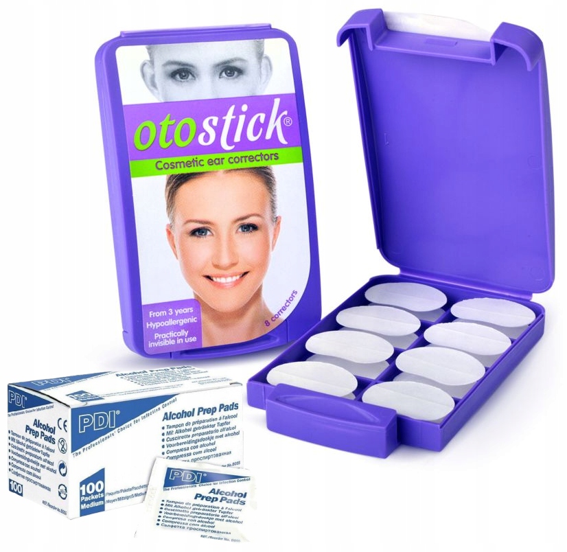 

Otostick Korektory Estetyczne Uszu 8sztuk + Gratis