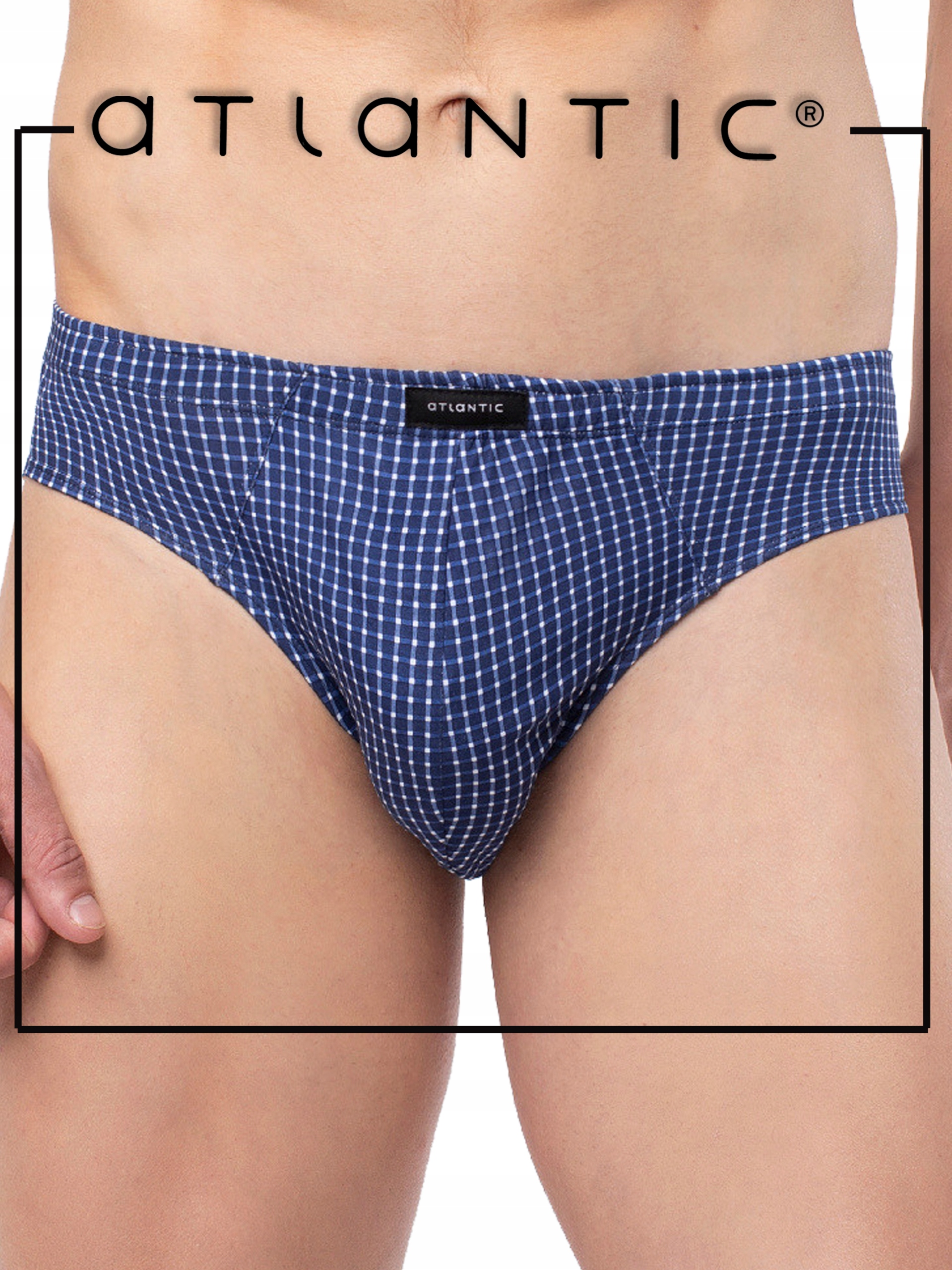 ATLANTIC MP-061 Slipy Classic 3 pak bawełna M Rozmiar M