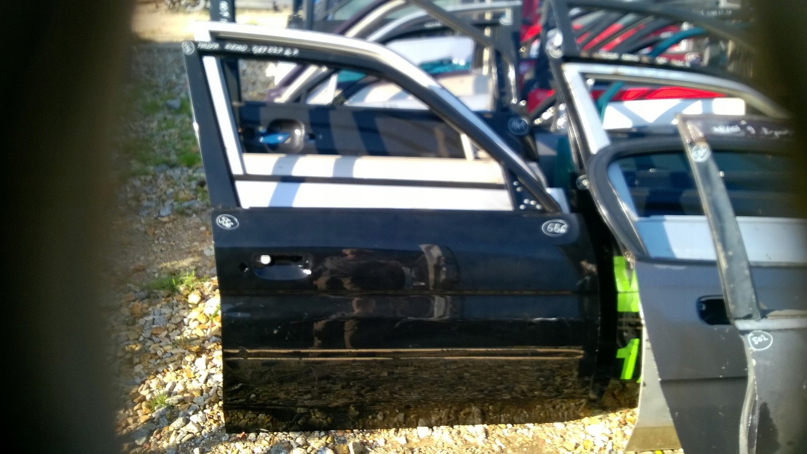 MAZDA DEMIO DRZWI PRAWE PRZÓD Strona zabudowy przód - prawa