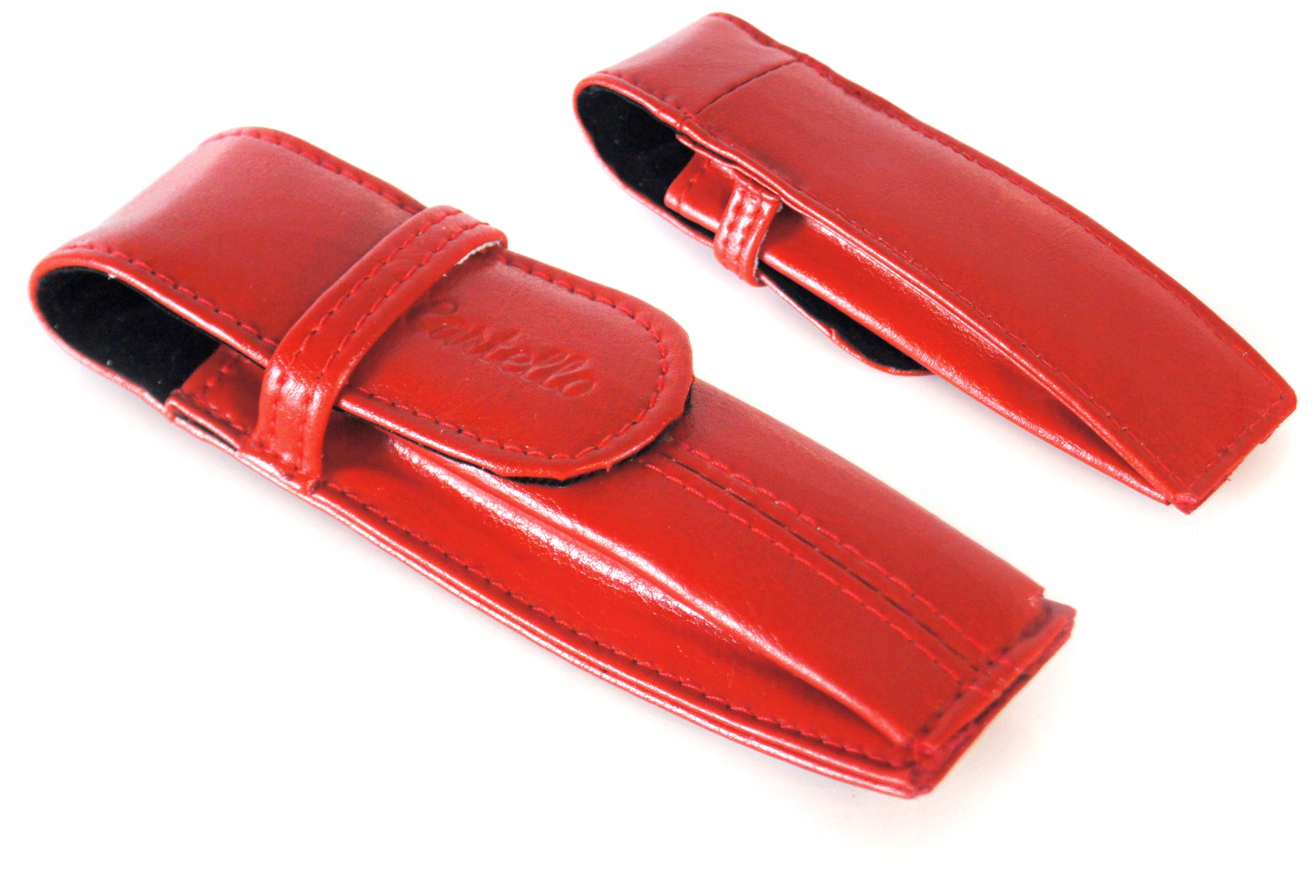 

Piórnik Skórzany czerwony etui Cartello G-460-6