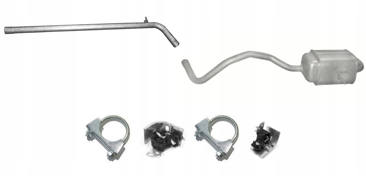 RENAULT MEGANE III 1.5 1.9 dCi труба + глушитель