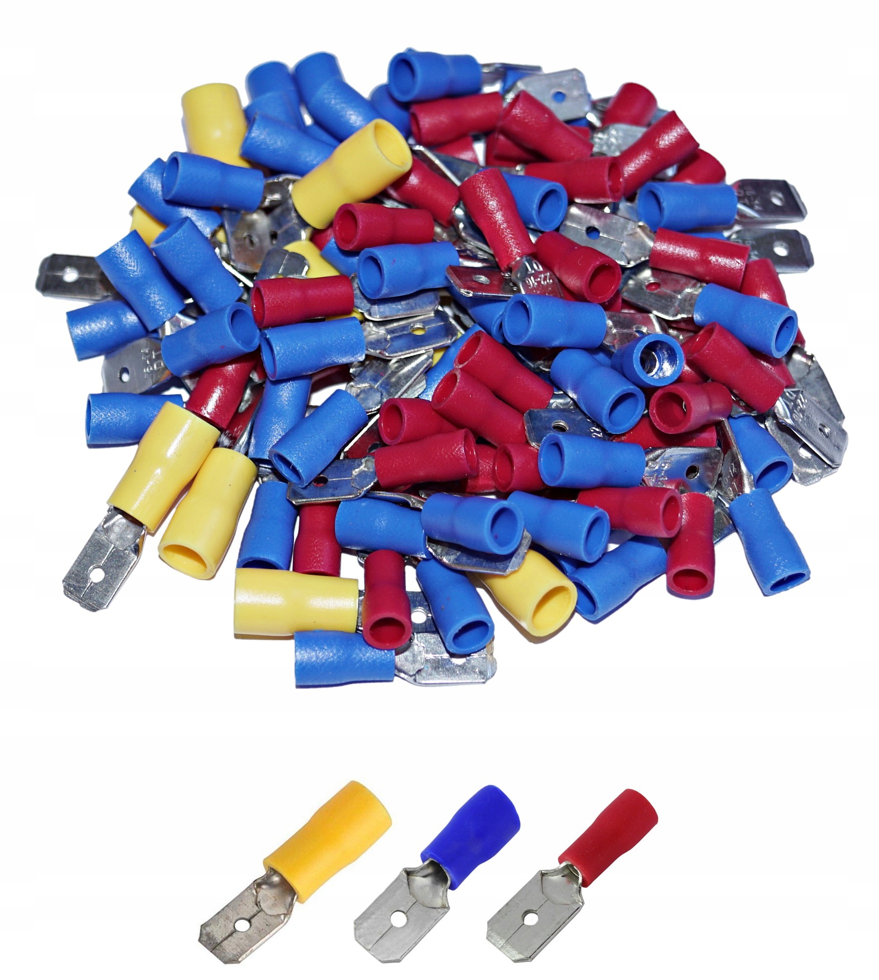 

Konektor Izolowany Męski 6,4 100 Sztuk 0,5-6,0