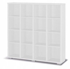 

Regał otwarty z półkami 100 cm biały mat X21