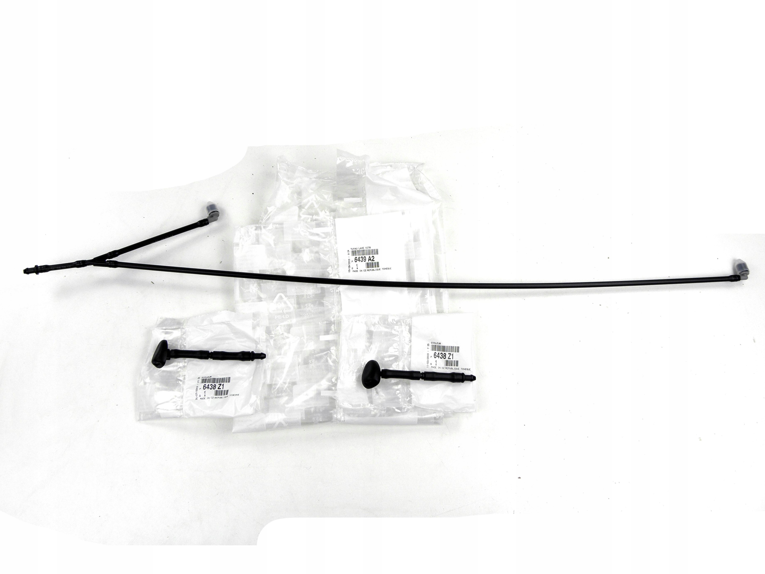 6438Z1 - OE PEUGEOT 407 ШЛАНГ ОМЫВАТЕЛЯ ПОД КАПОТОМ