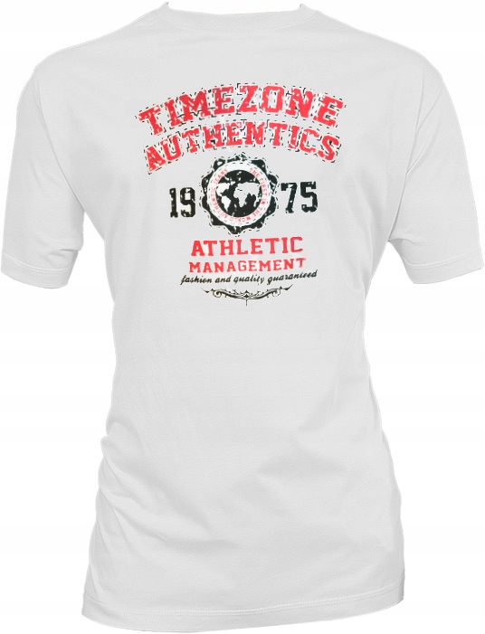

T-shirt Koszulka Podkoszulek Męski TimeZ 4XL biały