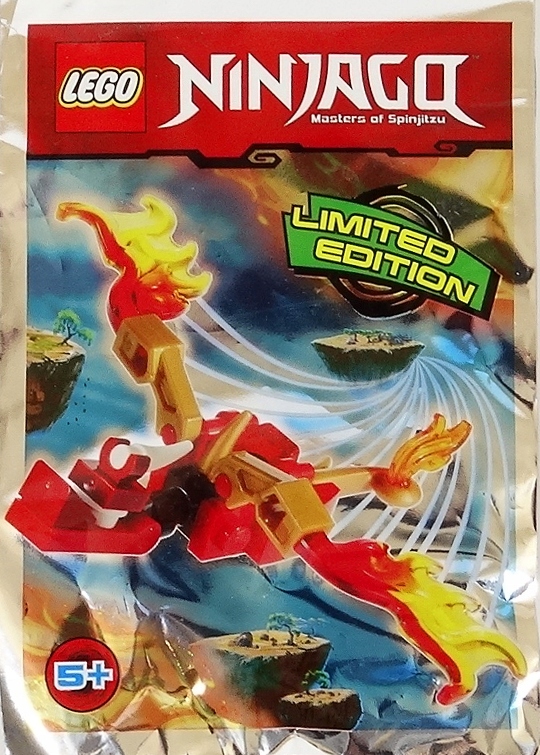 LEGO NINJAGO FIGURKA SMOK OGNIA KAI KAJ SASZETKA