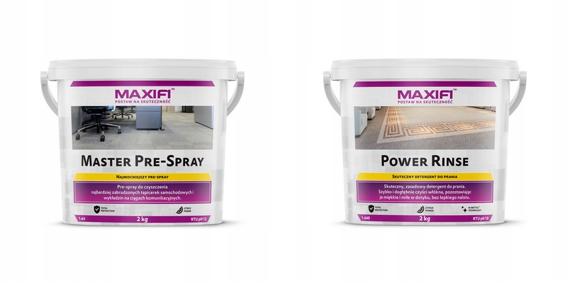 

Maxifi Zestaw Master prespray +Power Rinse płukani