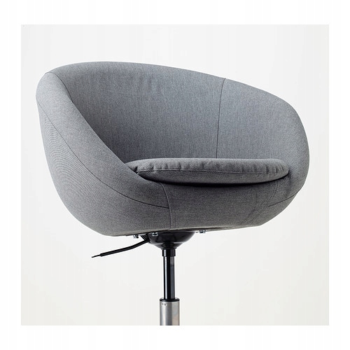 IKEA SKRUVSTA krzesło fotel obrotowy Vissle SZARY Marka Ikea