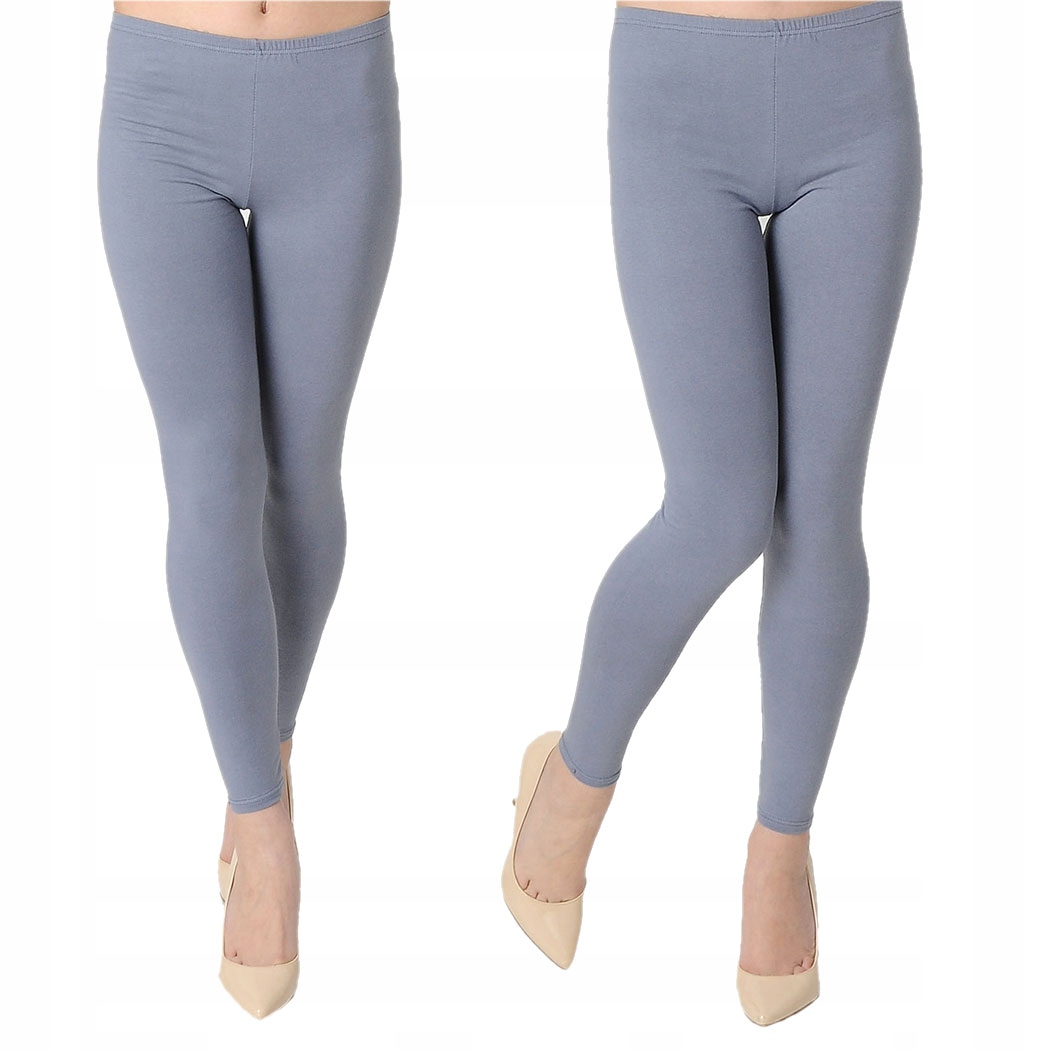 

461 Leginsy Getry Legginsy Fitness Stalowy M 38