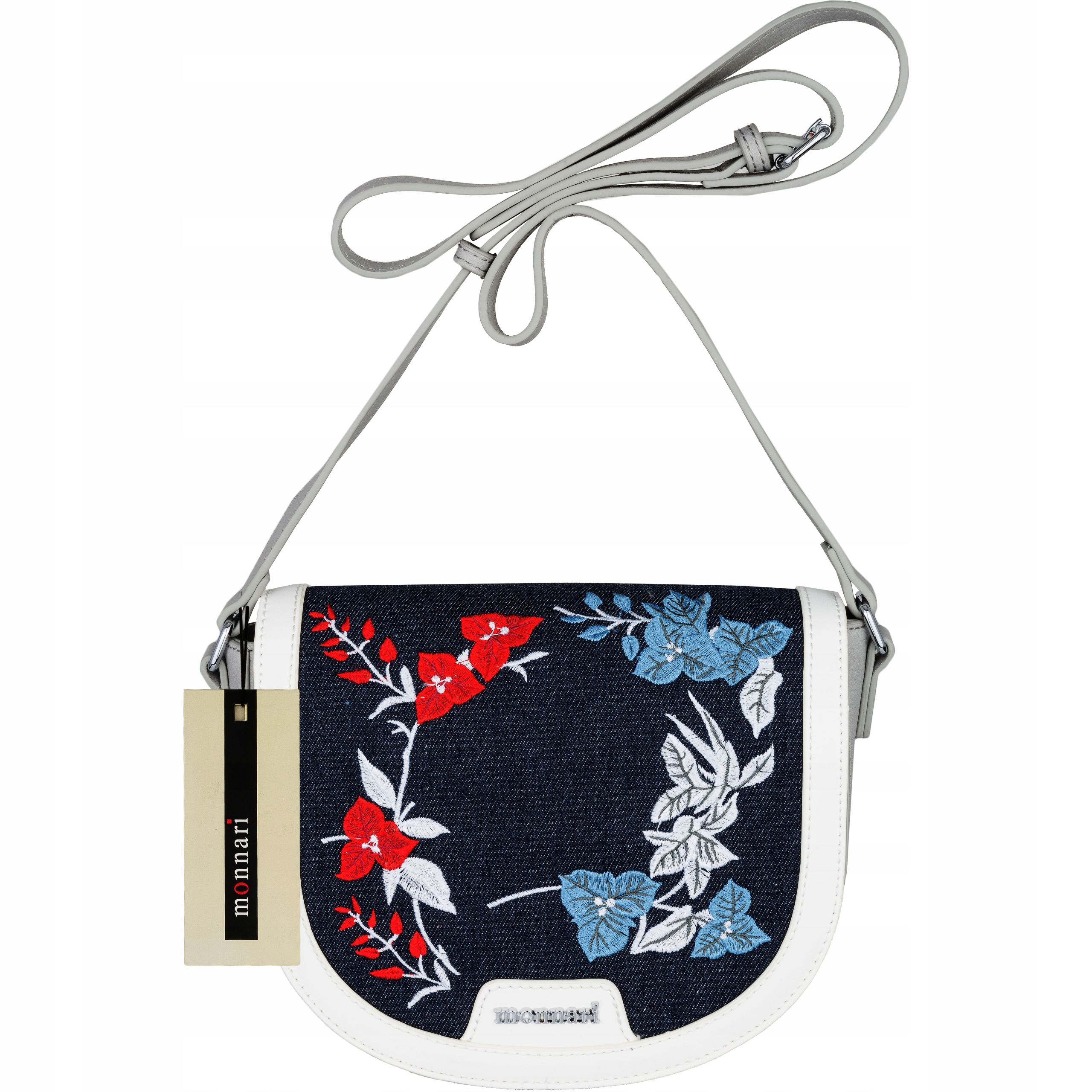 

Monnari Torebka Listonoszka Szara Na Ramię