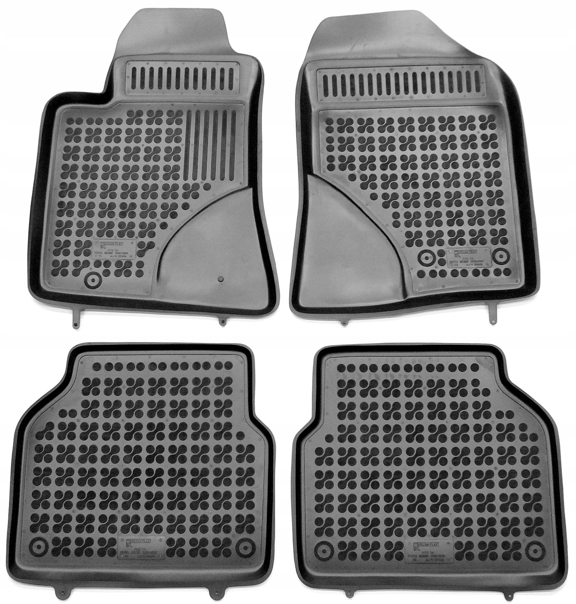 Toyota Avensis II 2003-2009 dywaniki gumowe korytkowe Rezaw-Plast