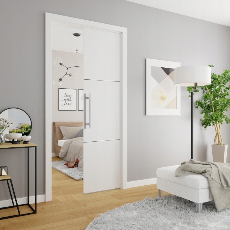 Drzwi przesuwne STARK PLUS 80 + kaseta do drzwi Kod producenta 1