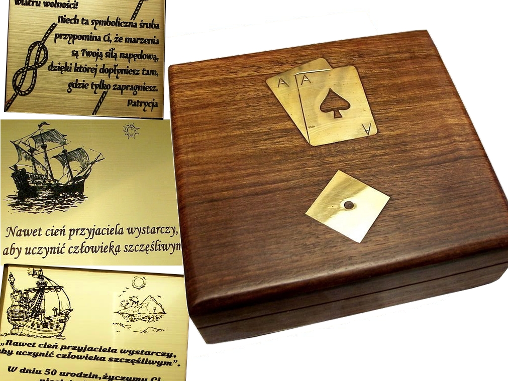 KARTY KOŚCI PUDEŁKO PALISNDER PREZENT TOP GRAWEr m Wiek gracza 18+