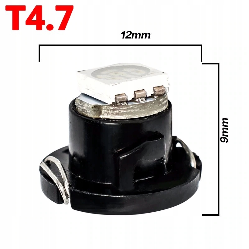 LED T3 R3 T4 T5 T6 DO PRZYCISKÓW NAWIEWÓW ZEGARÓW Typ żarówki W1,2W