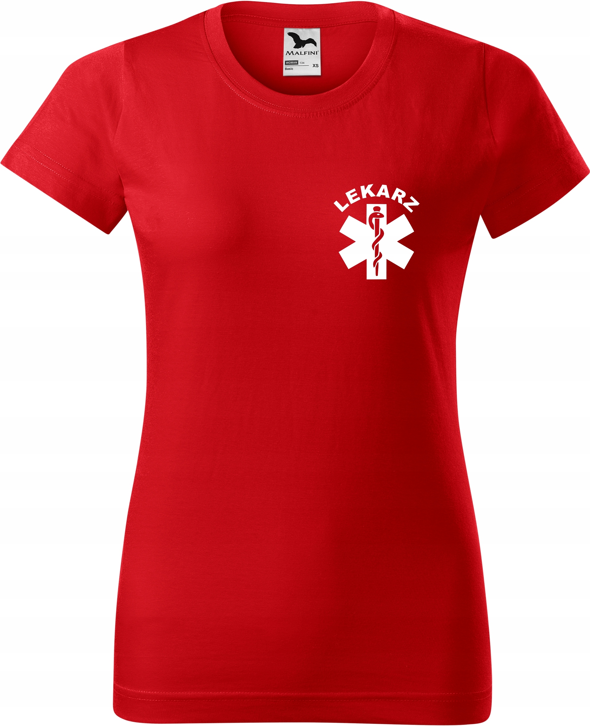 

Damska koszulka medyczna t-shirt nadruk Lekarz XL