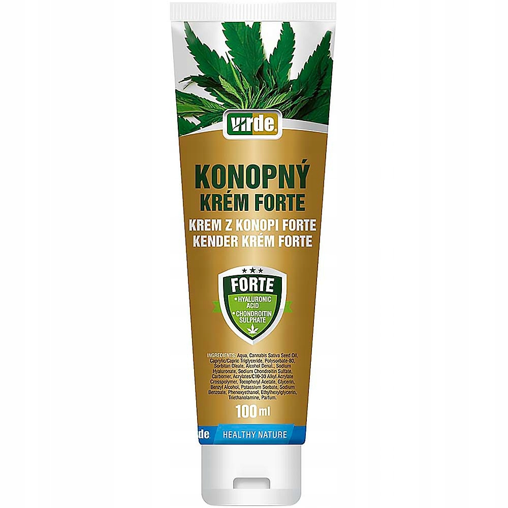 

Krem Z Konopi Forte Chondroityna 100 ml Virde