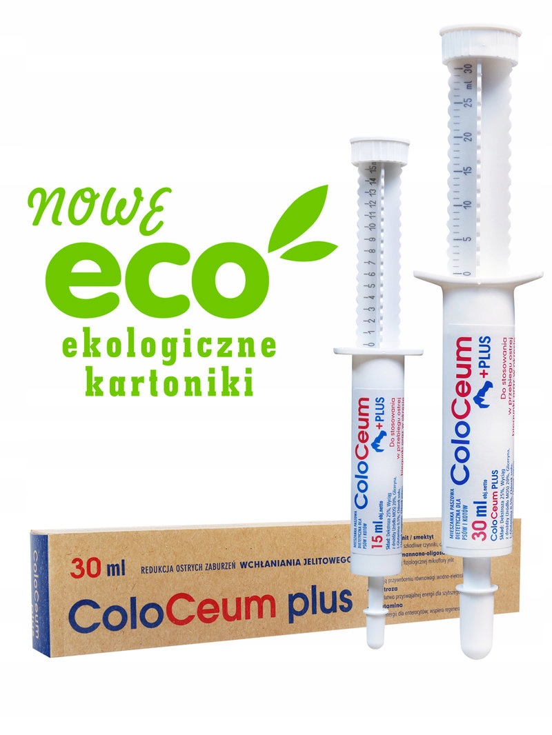 

Pasta na biegunkę ColoCeum plus 30ml ScanVet