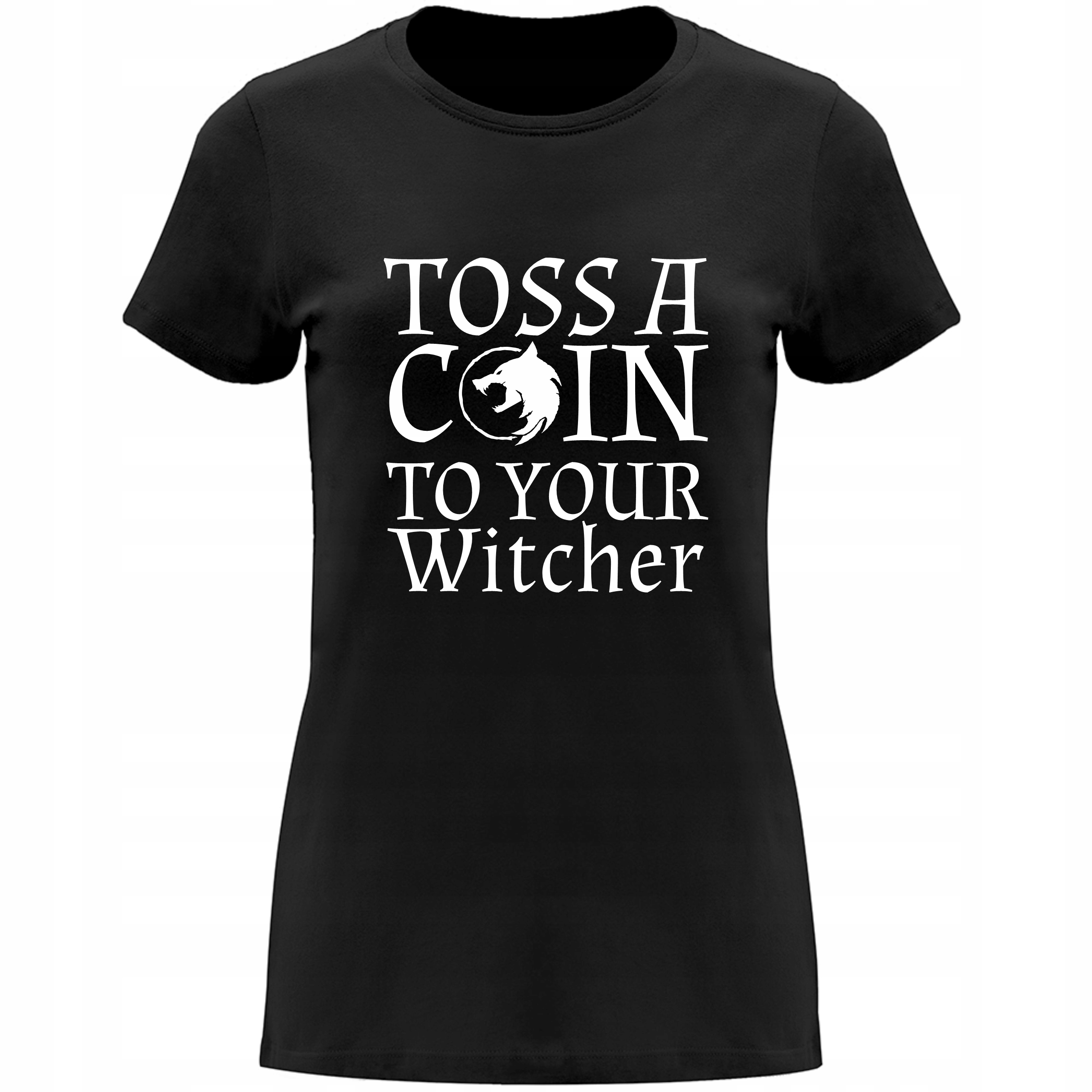 

Koszulka damska Toss a coin Witcher Wiedźmin S