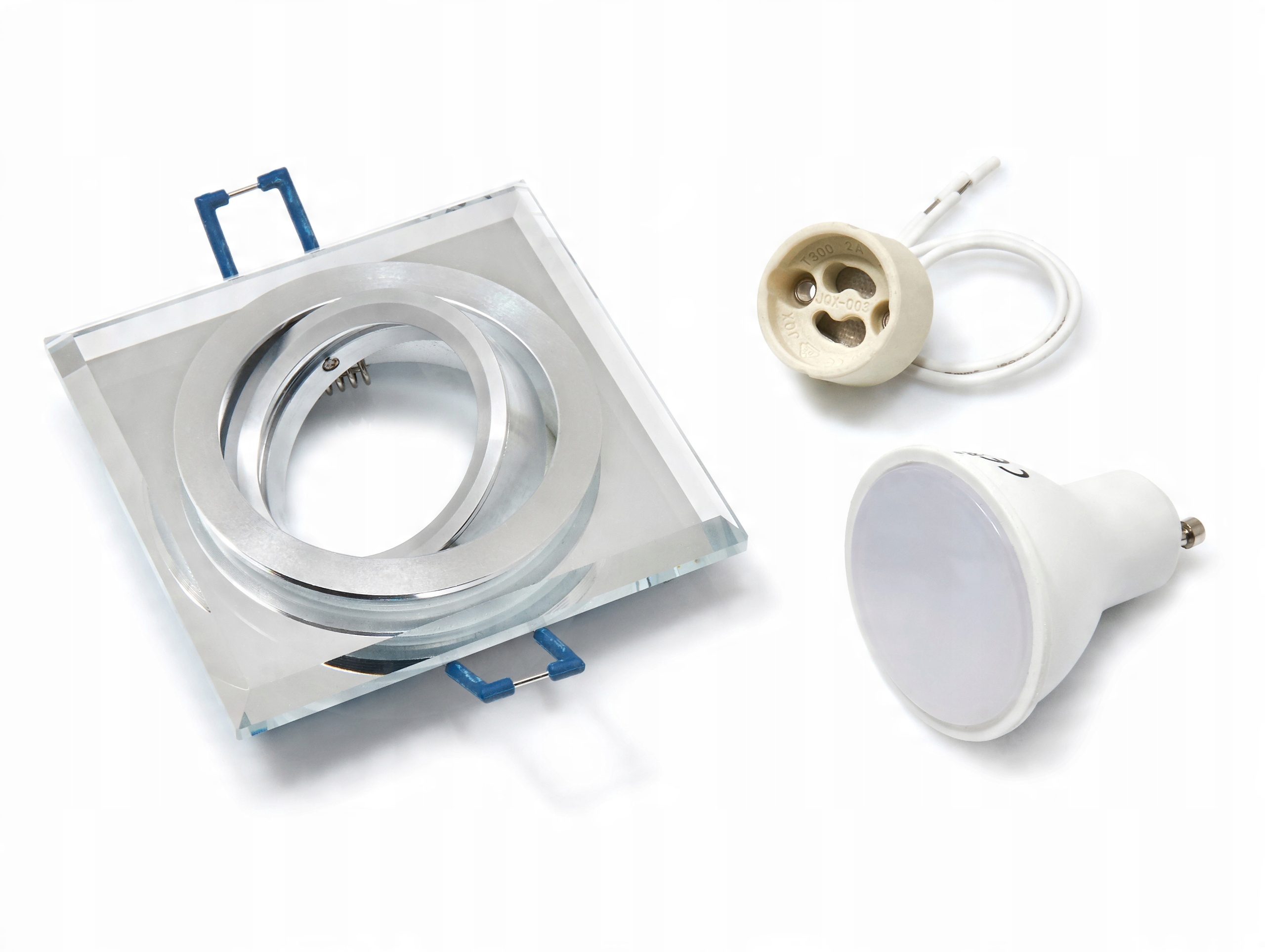 

Zestaw Oprawa Halogenowa Szklana Led 1.5W GU10