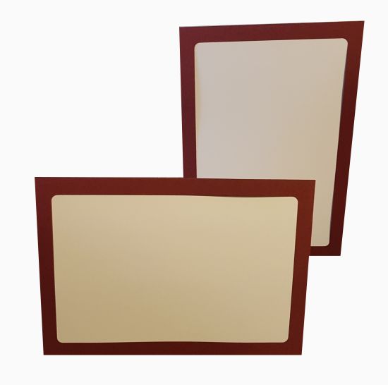 

Ramki kartonowe, passe-partout 20x30 Bordowe
