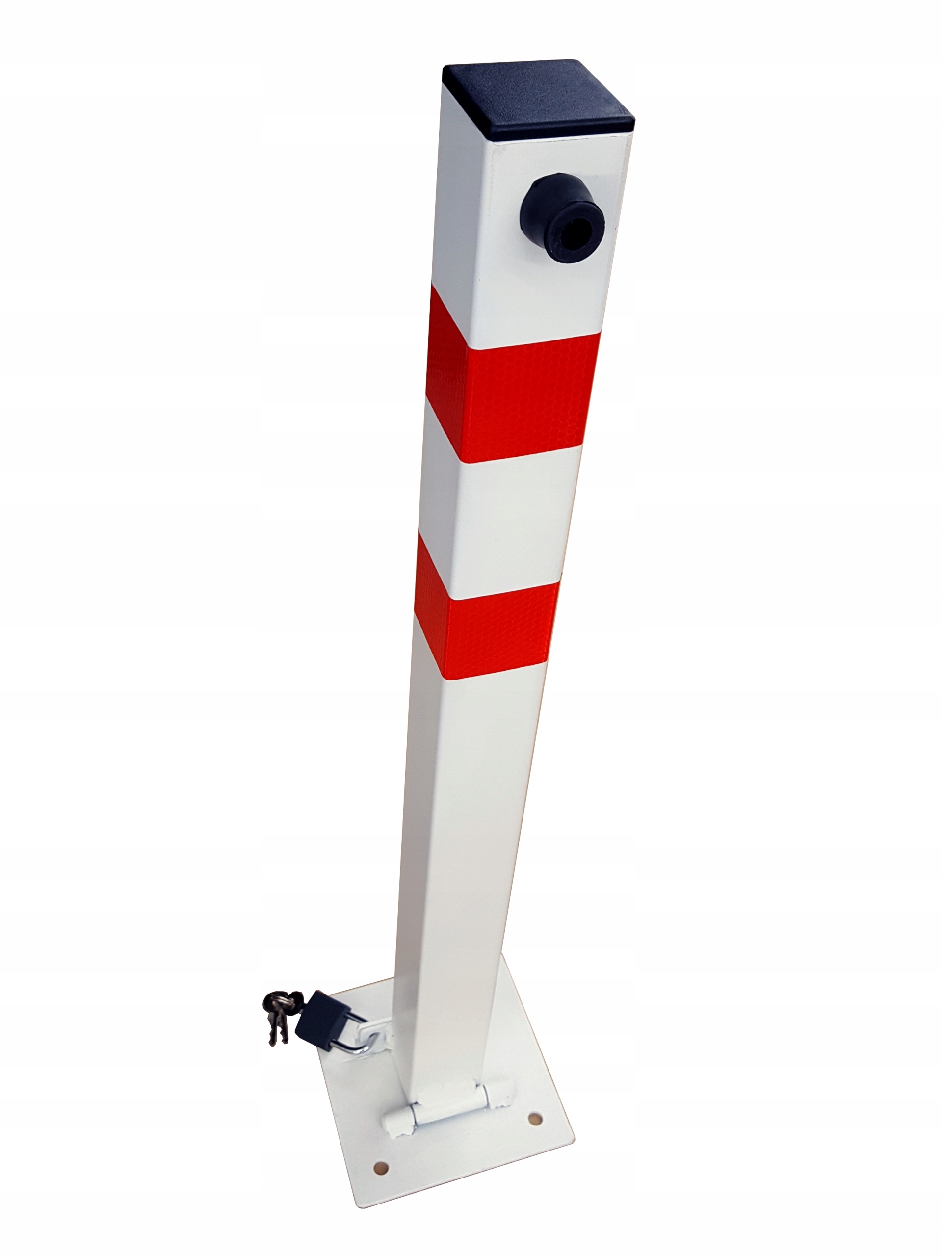 SŁUPEK BLOKADA PARKINGOWA SKŁADANA 65CM KŁÓDKA