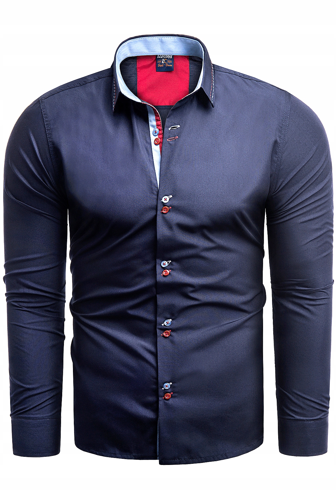 L - KOSZULA MĘSKA REGULAR 19-615 Marka Matt