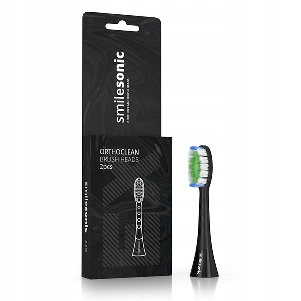 

Końcówki Smilesonic Up/ex/go OrthoClean 2szt black