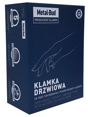 KLAMKA DO DRZWI JOWISZ KOŁO INOX - KOMPLET ROZET Rodzaj Klamka wewnętrzna
