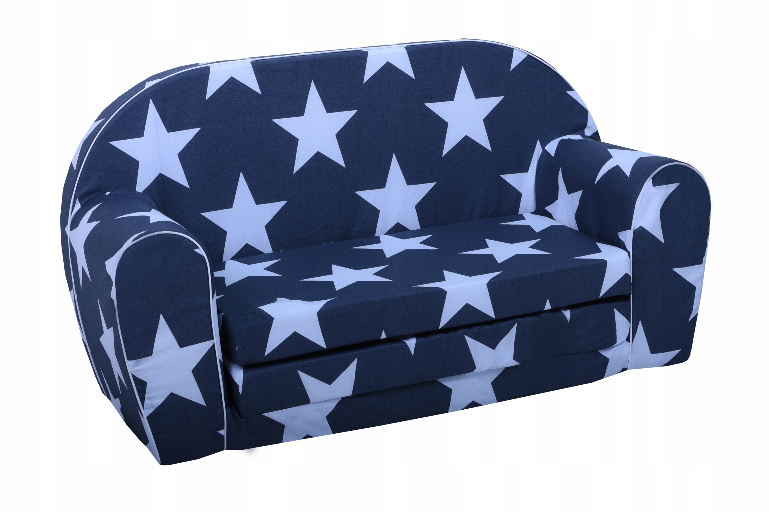 

Mini Sofa dla dziecka rozkładana z pianki mix wzór